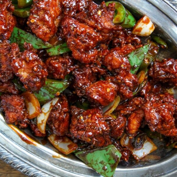 dry chilli-chicken