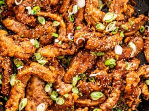 extra spicy garlic chicken